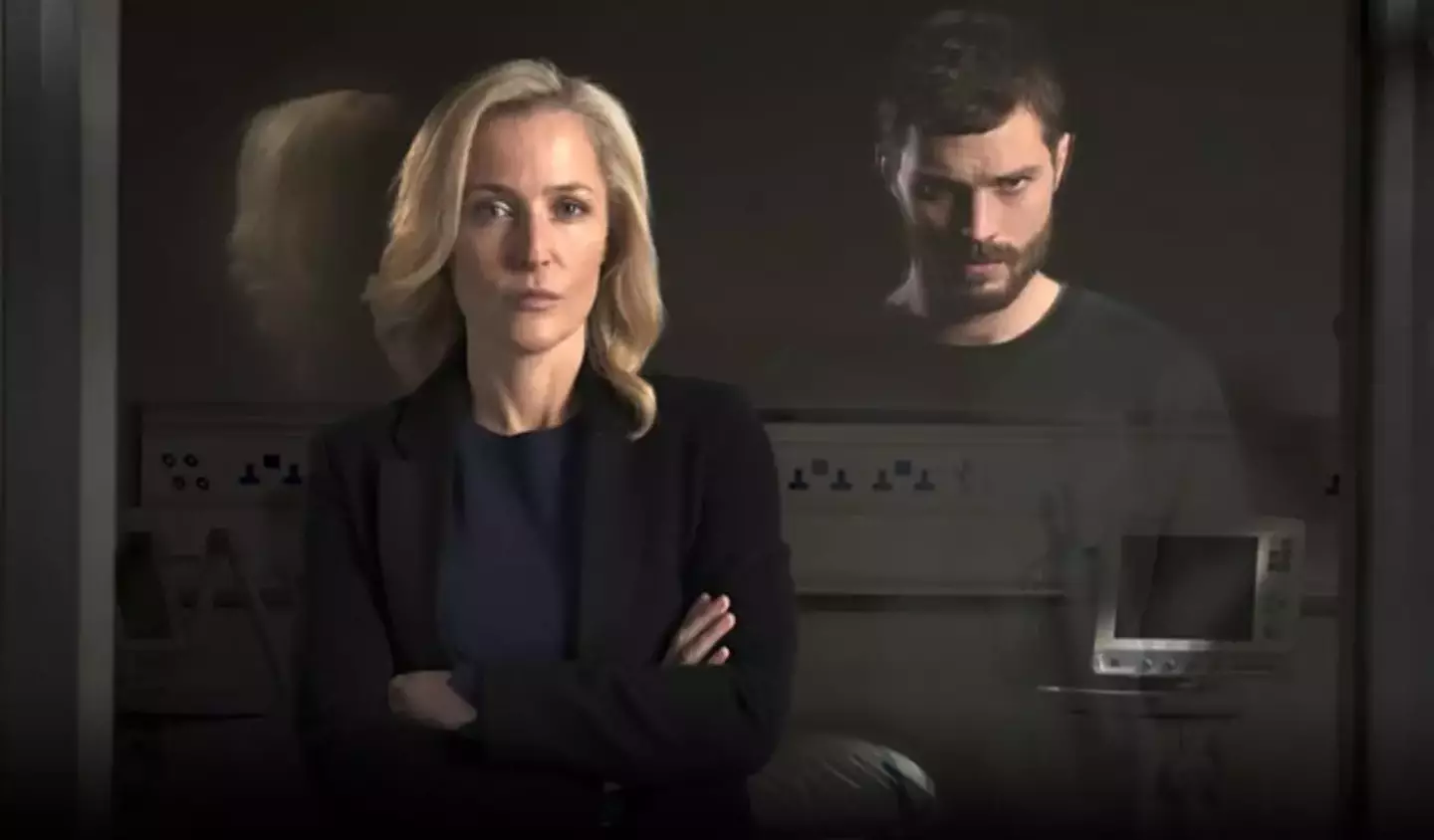 Gillian Anderson starred alongside Jamie Dornan in the chilling series 'The Fall' (BBC)