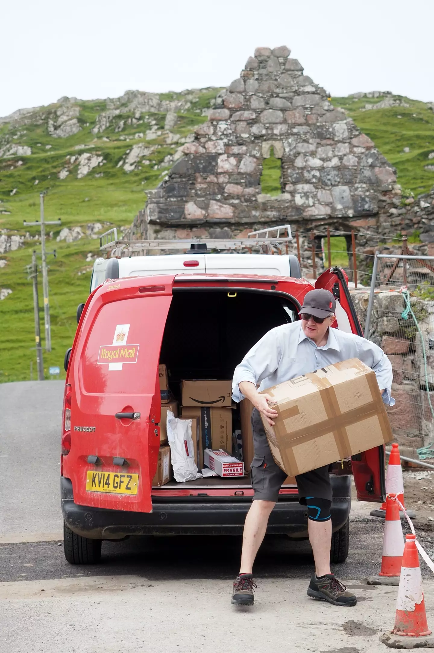 Many posties are known to wear shorts all year round.