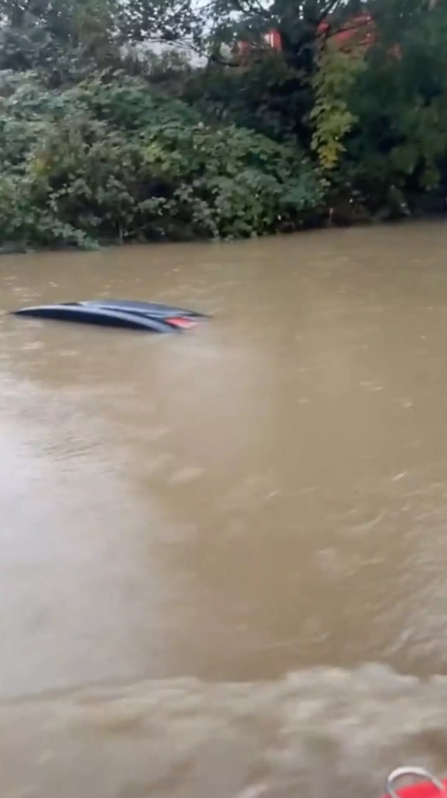 Amid the horrific circumstances, a woman has filmed herself on TikTok kayaking home from her 12 hour shift.