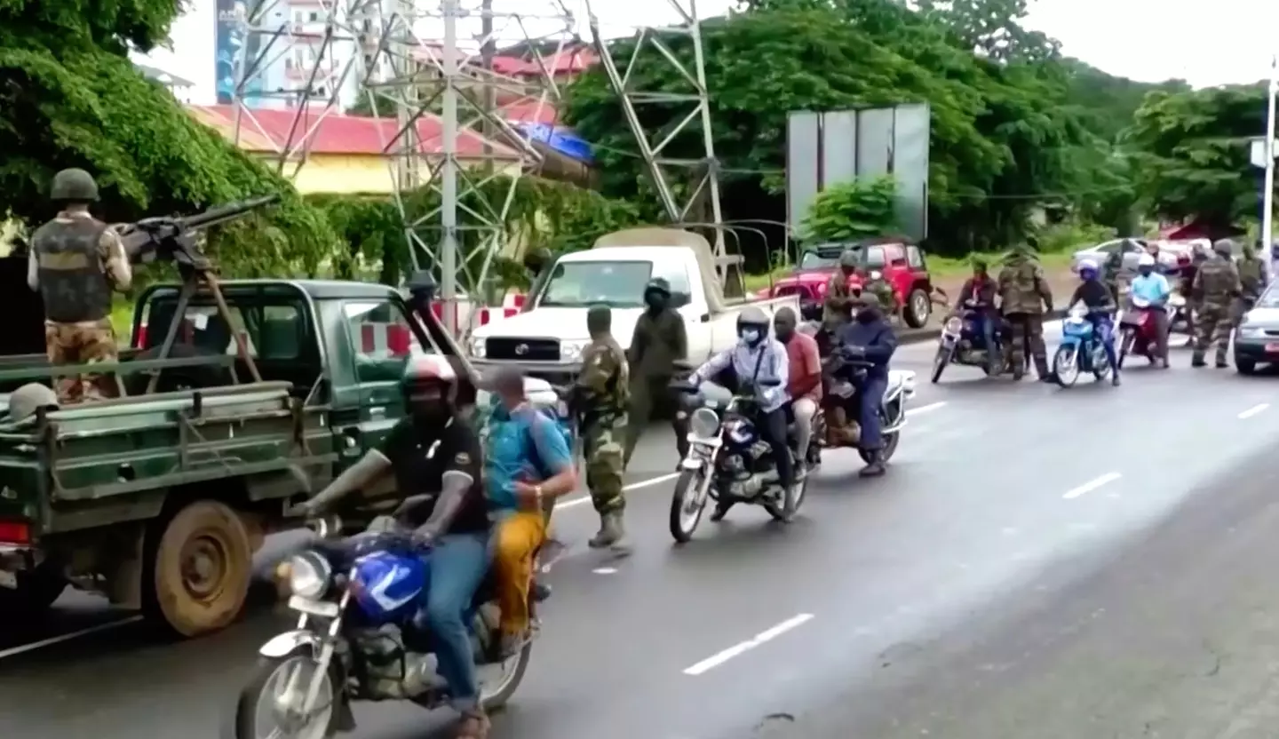 The fact they arrived amid a coup didn't get the lads trip off to a great start (YouTube/Drew Binsky)