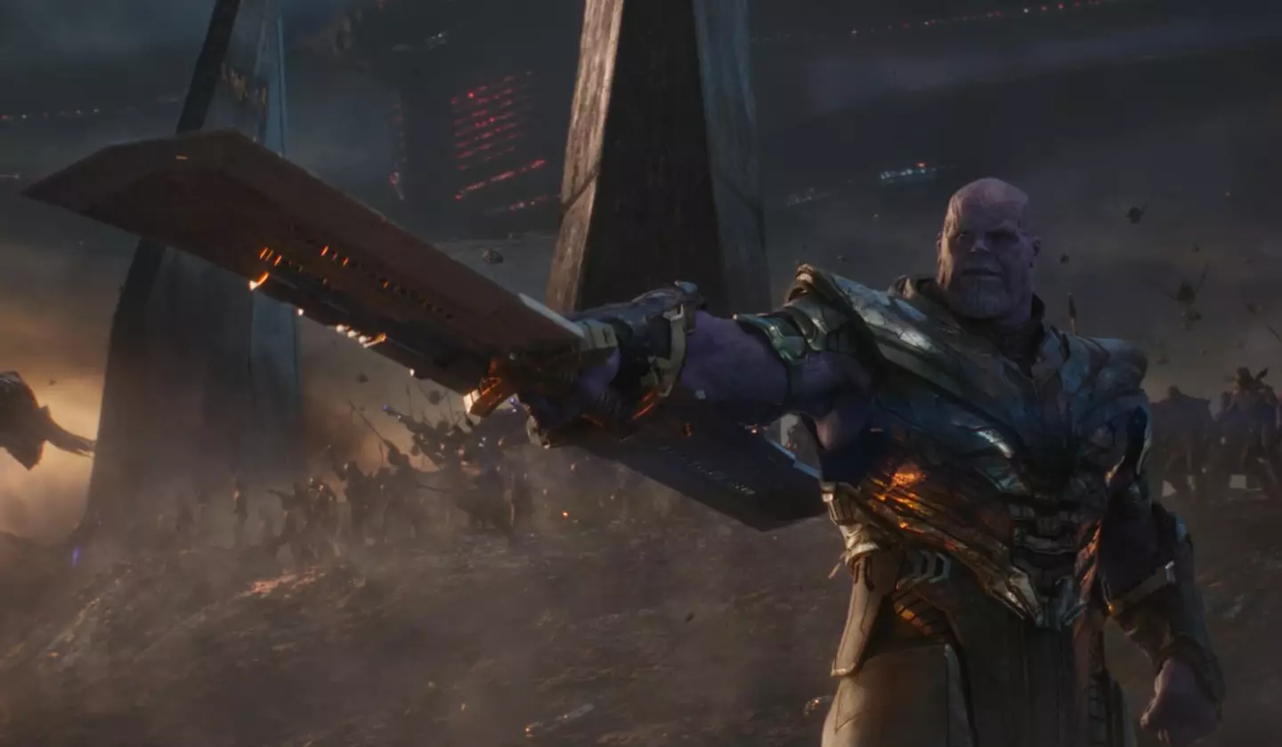 Thanos in Avengers: Endgame.