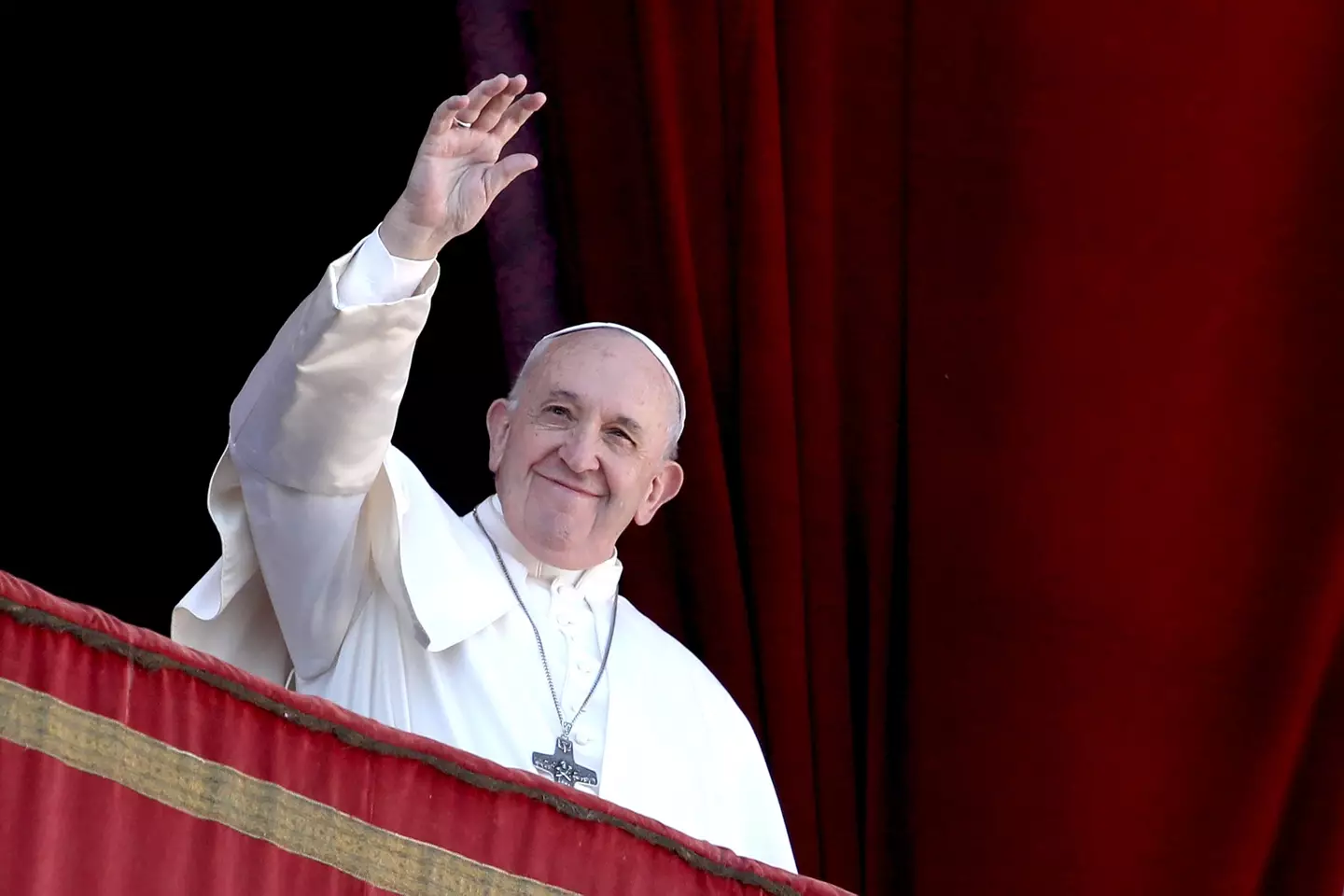 Pope Francis, pictured in 2019, passed away on Easter Monday (Franco Origlia/Getty Images)