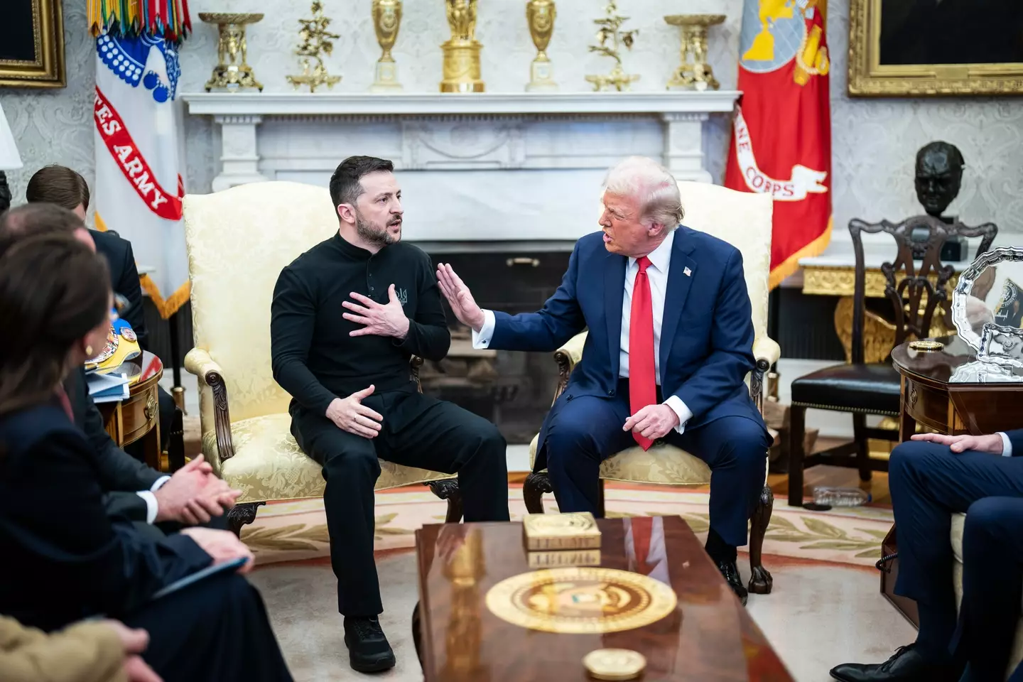 The meeting in February didn't go so well (Jabin Botsford/The Washington Post via Getty Images)