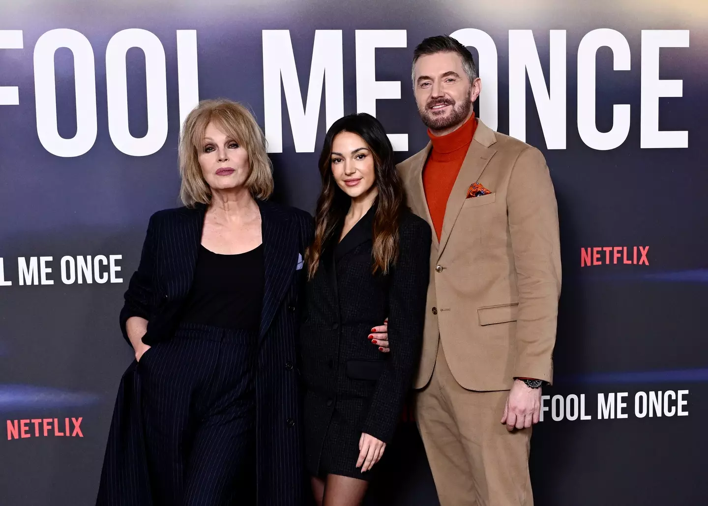 Joanna Lumley, Michelle Keegan and Richard Armitage star in Fool Me Once.