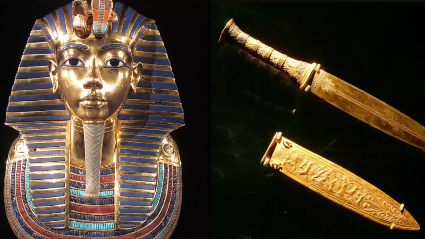 Experts Claim Material From Tutankhamun’s Dagger 'Came From Space'