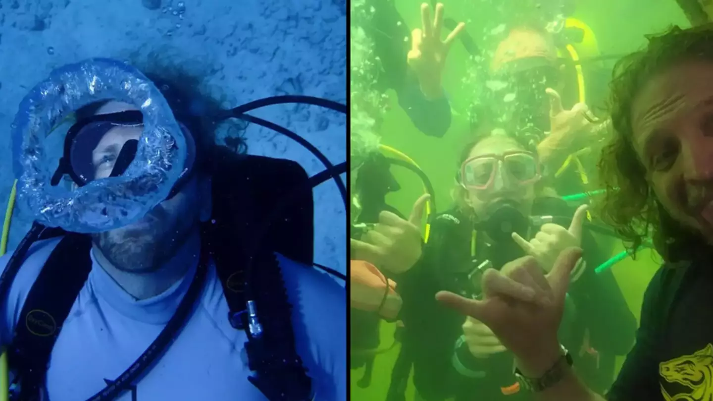 Man decided to live underwater for 100 days to see what would happen to his body