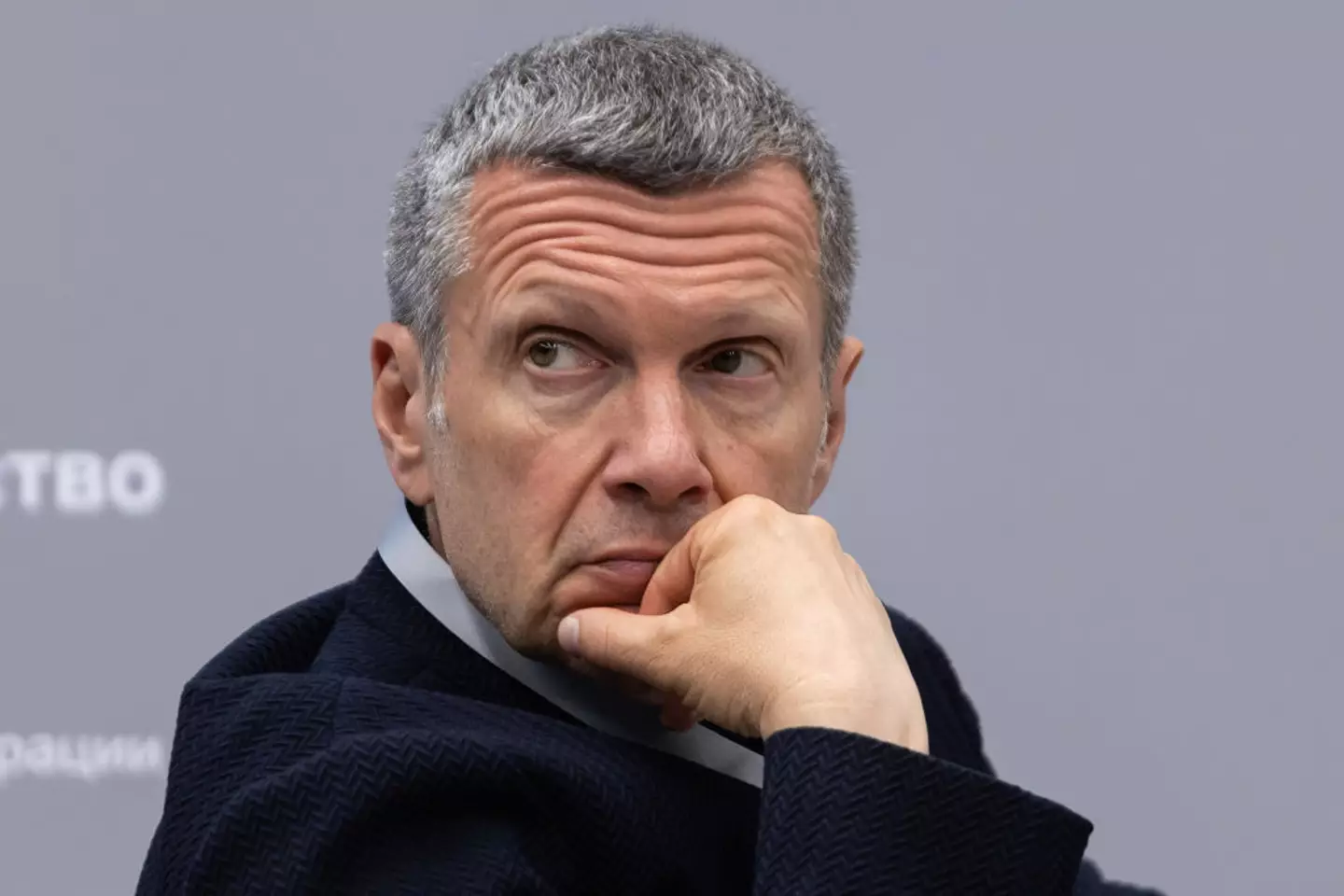 Russian propagandist Vladimir Solovyov (Artem Priakhin/SOPA Images/LightRocket via Getty Images)