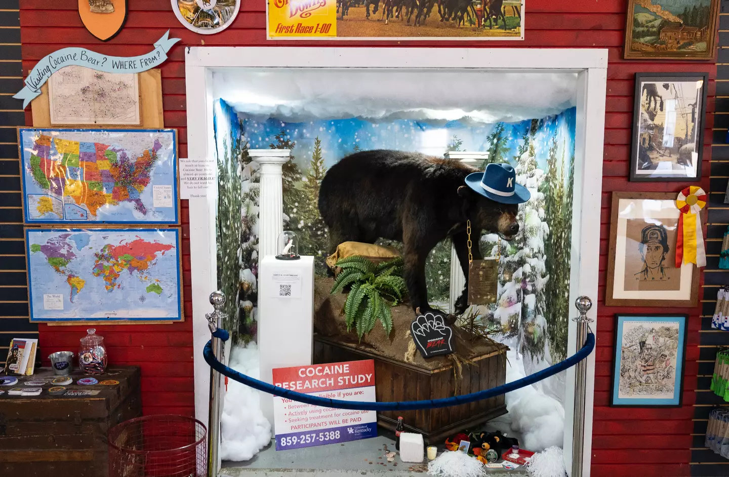 The real Pablo is stuffed in Kentucky (Washington Post via Getty Images)