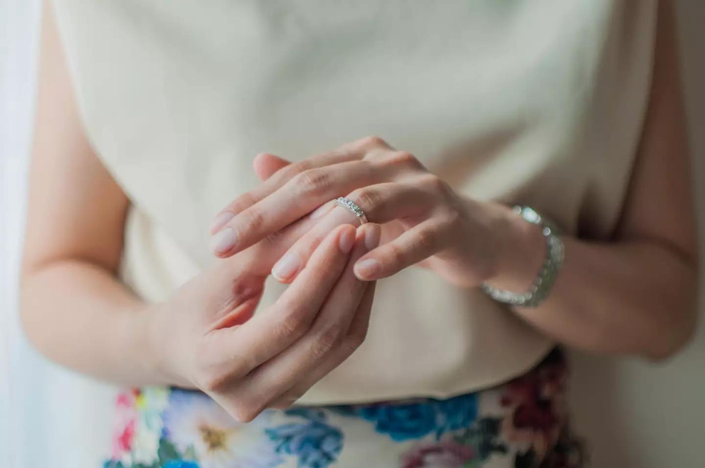 Sophie got the shock of her life when she realised what happened between her husband and best friend. (Getty Stock Image)