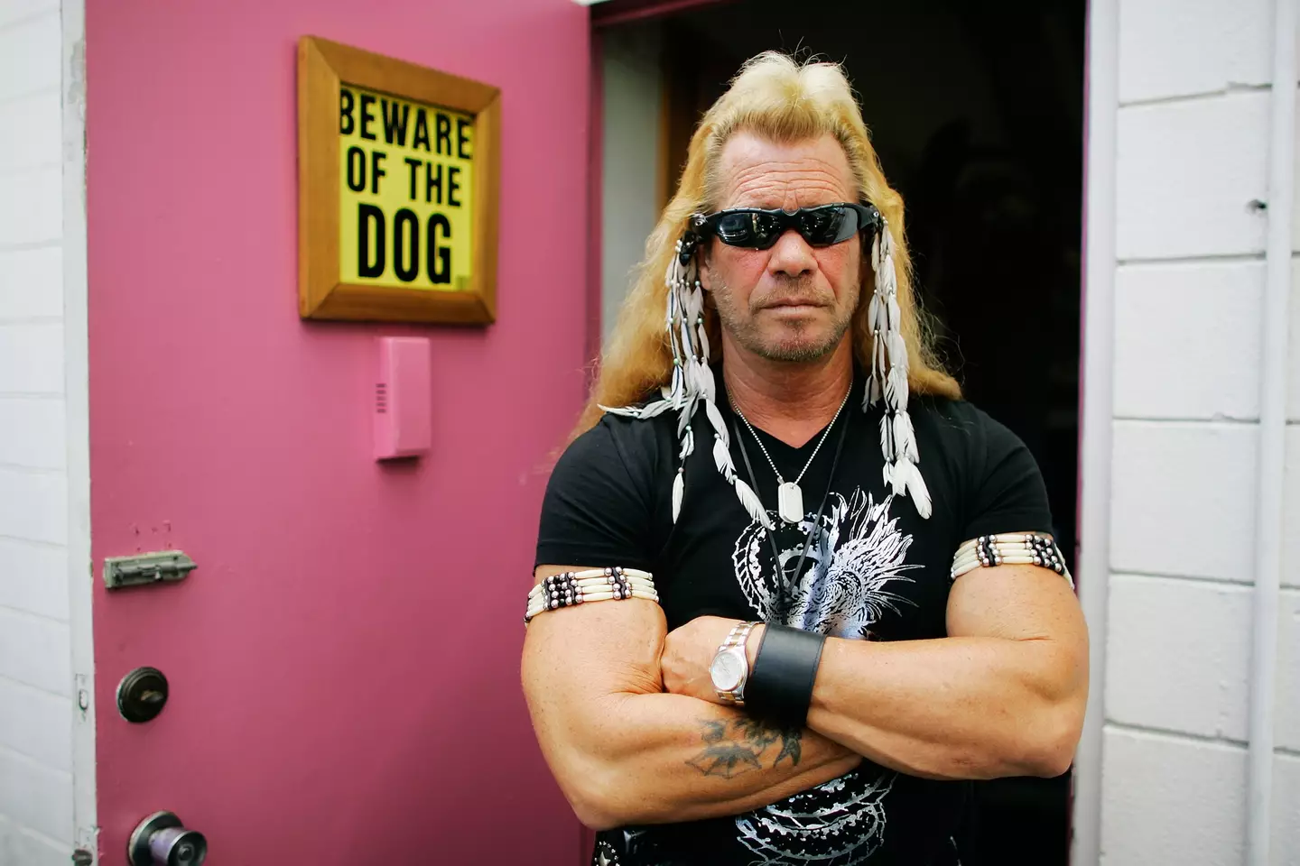 Duane 'Dog' Chapman at his Hawaii office.