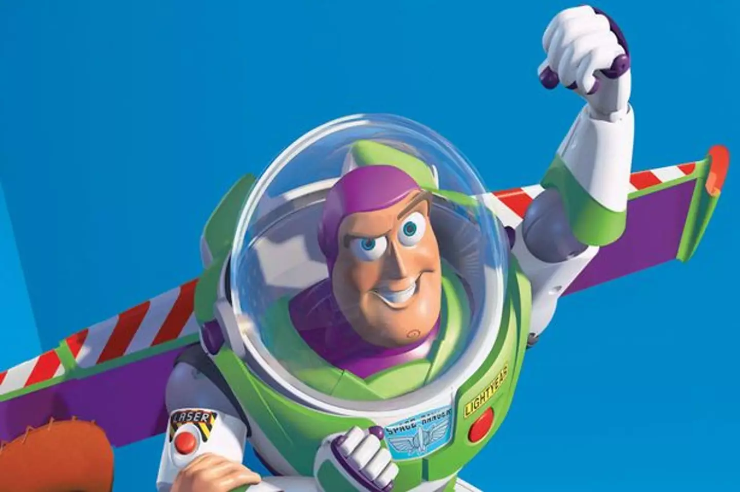 The OG Buzz Lightyear was a little more 'goofy'.