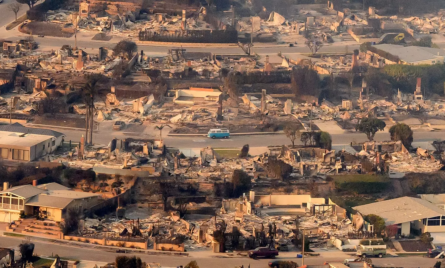Thousands of homes have been destroyed. (JOSH EDELSON/AFP via Getty Images)
