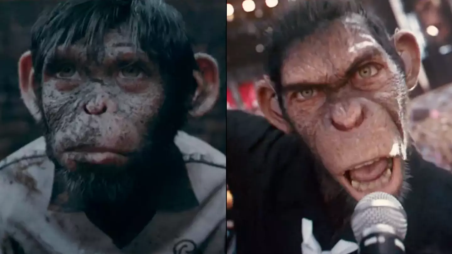 Robbie Williams explains why he's being played by CGI monkey in bizarre new biopic
