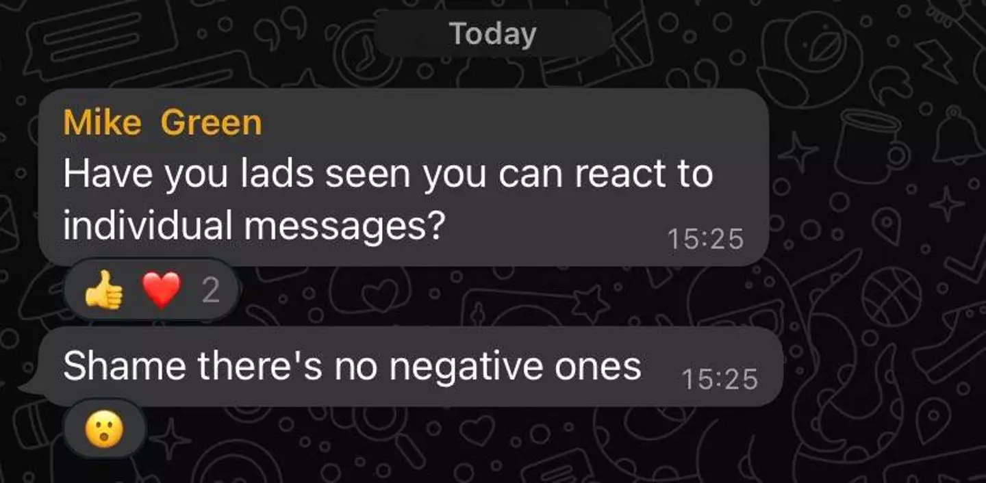 People are clearly excited about the advent of the emoji reaction.