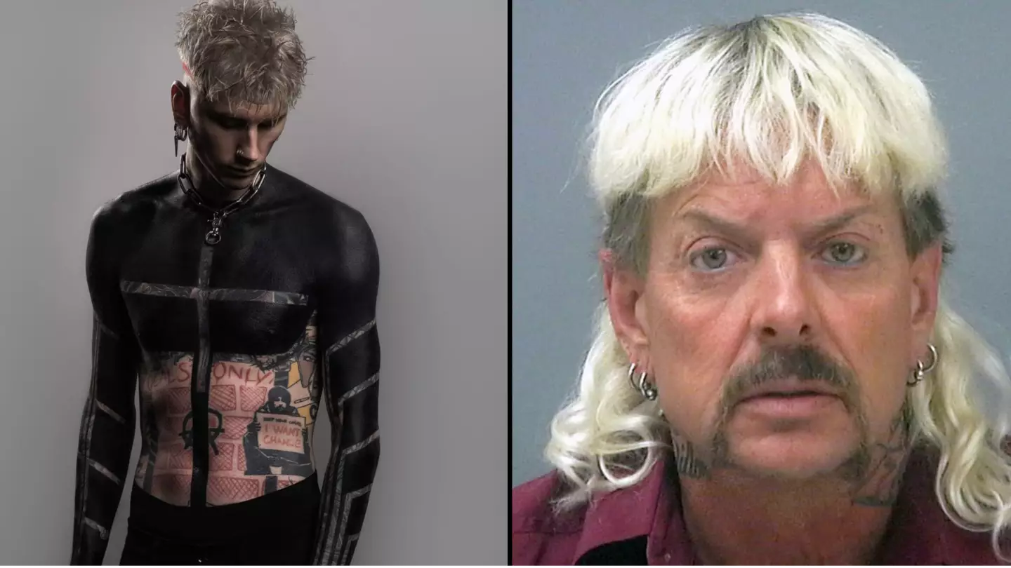 Joe Exotic 'shoots his shot' at Machine Gun Kelly with bizarre Insta message from prison