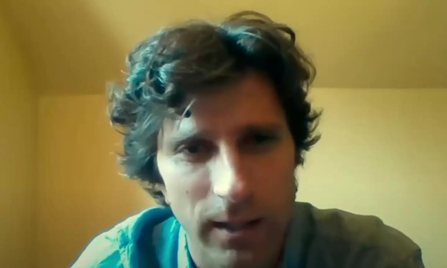 Luke Auld-Thomas, a PhD student at Tulane University in the US, made the discovery (YouTube/BBC News)