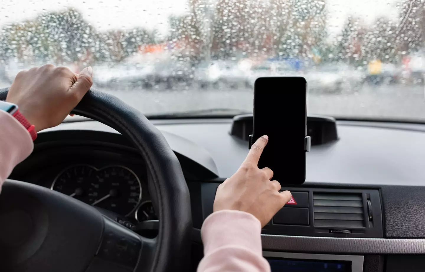 Drivers have been warned not to mess with their phone when the alarm goes off.