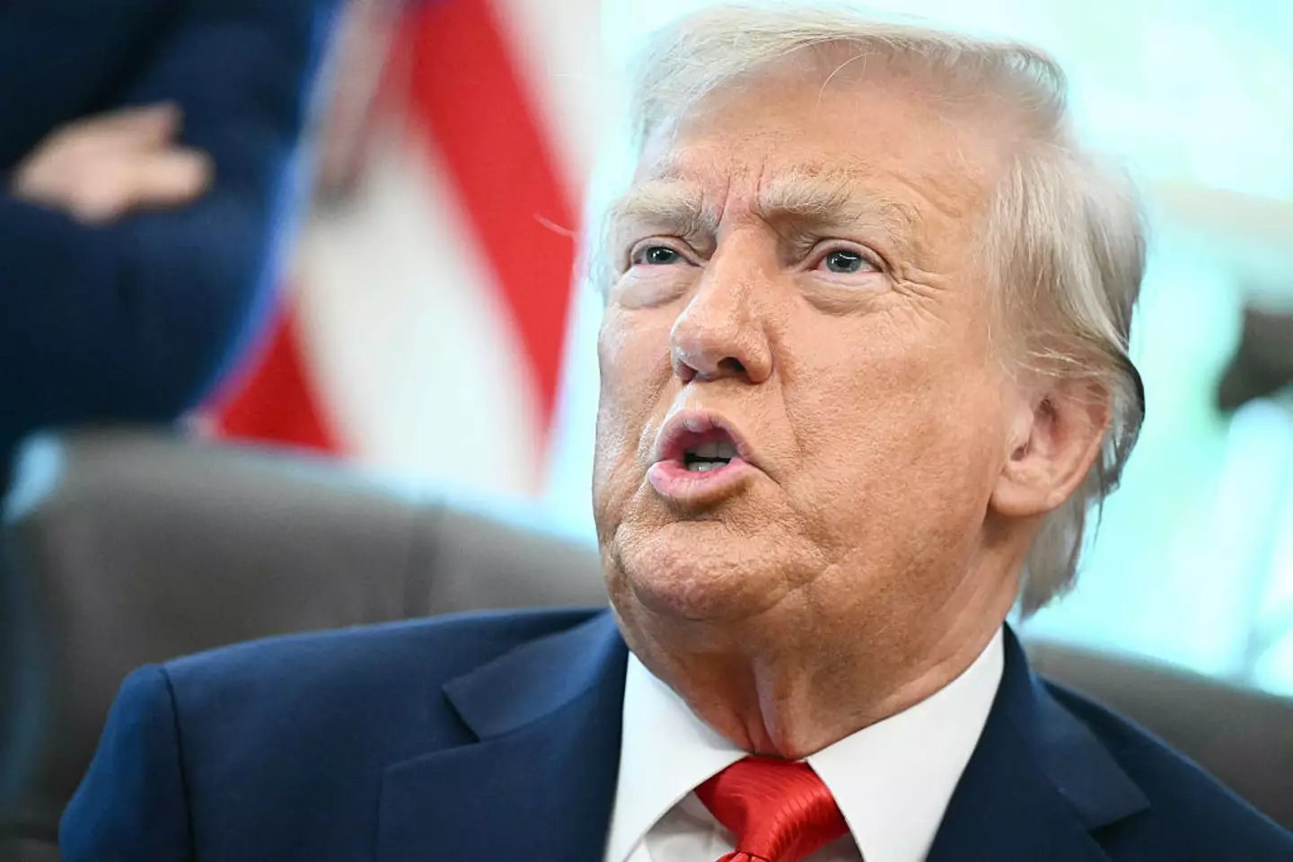 Social media users were convinced the president was dead yesterday (MANDEL NGAN/AFP via Getty Images)