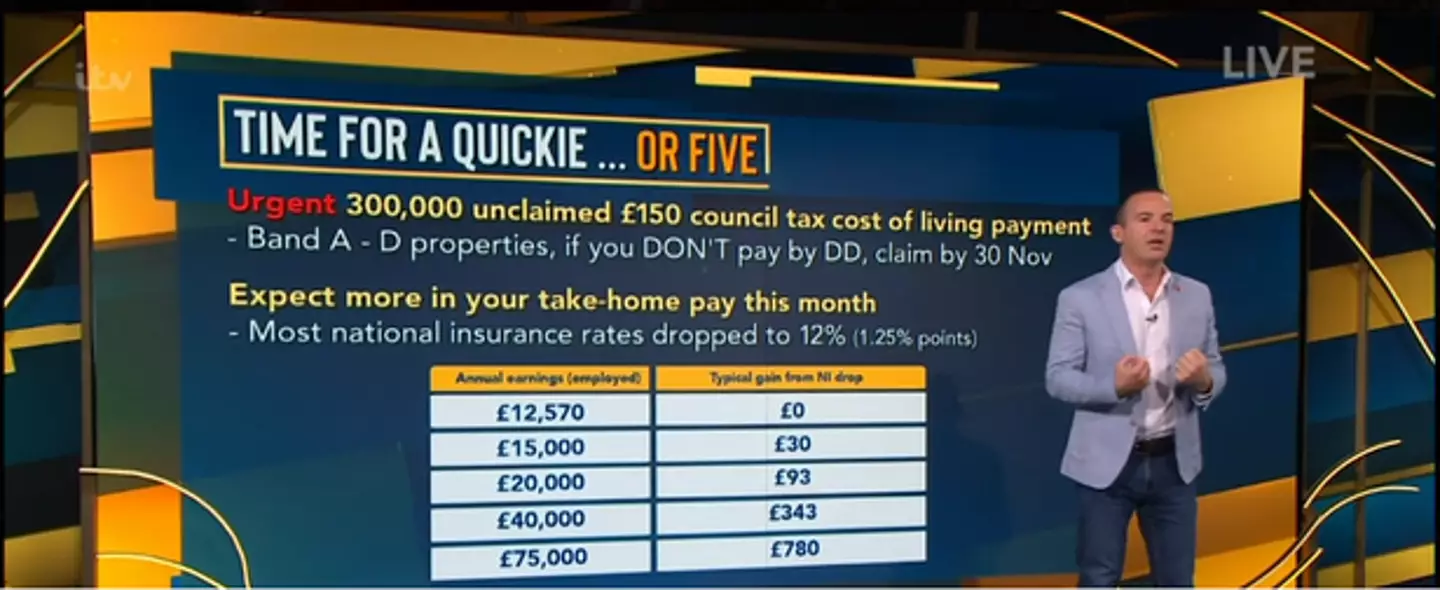 Lewis explained the process on his programme this week.