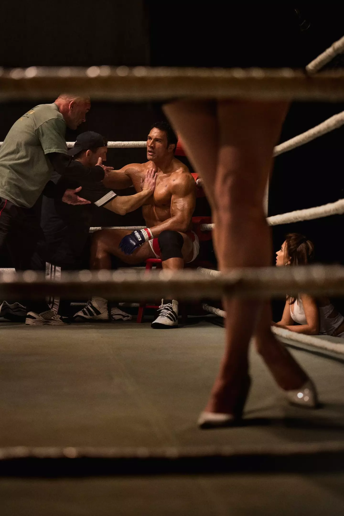 Johnson in the new film. (A24)