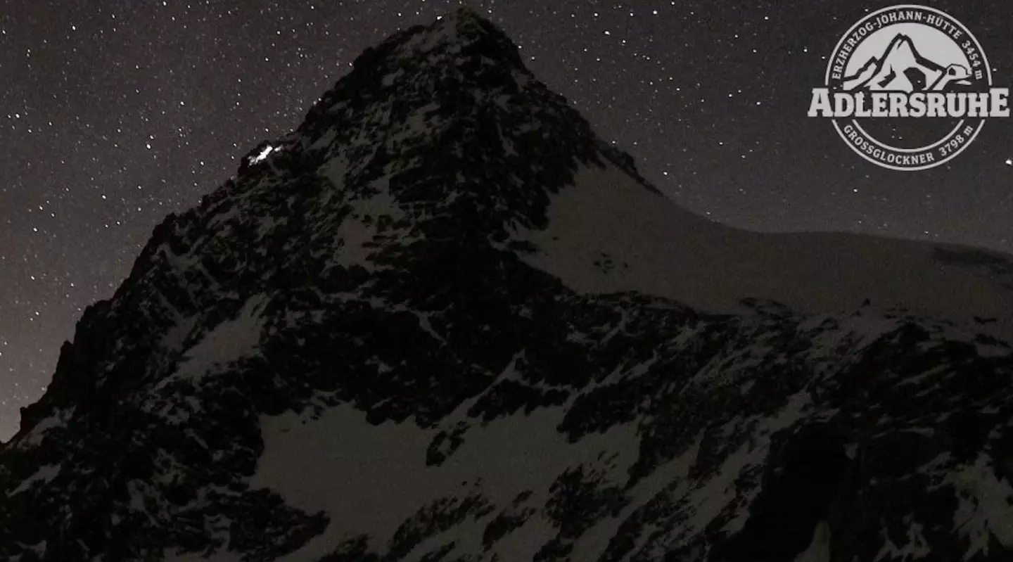 Late on 18 January, the woman could not go any further. (foto-webcam.eu)