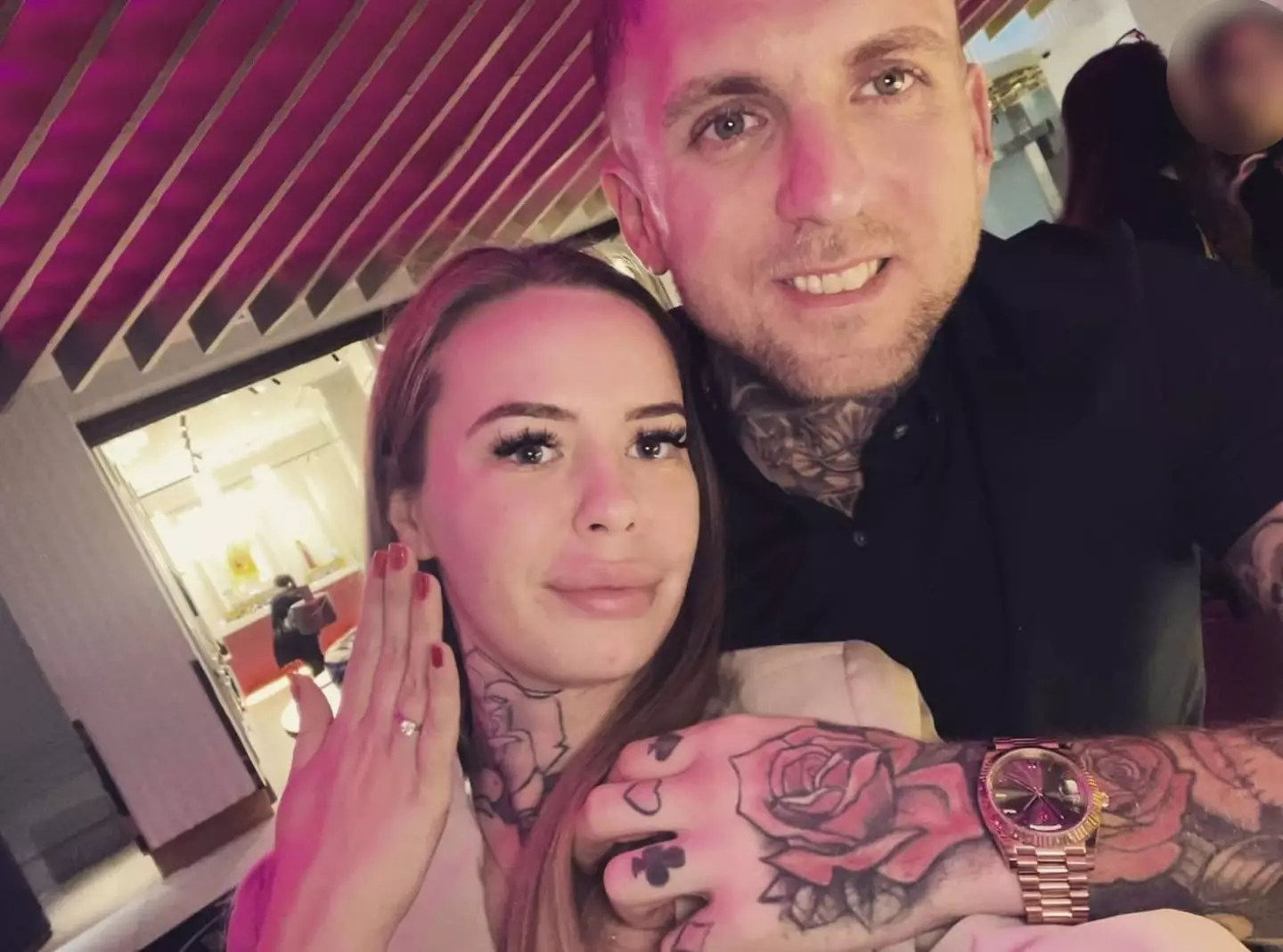 His wife Jasmin was left 'absolutely crushed' by his diagnosis (Kennedy News and Media)