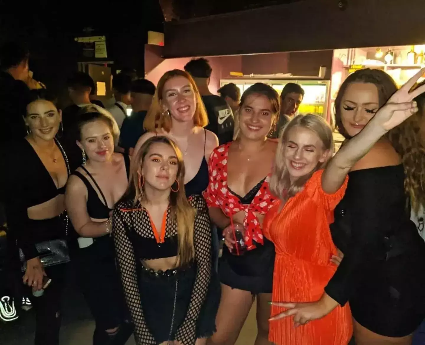 Mia and her friends have made the decision to cut on their spending. (Mia Westrap / SWNS)