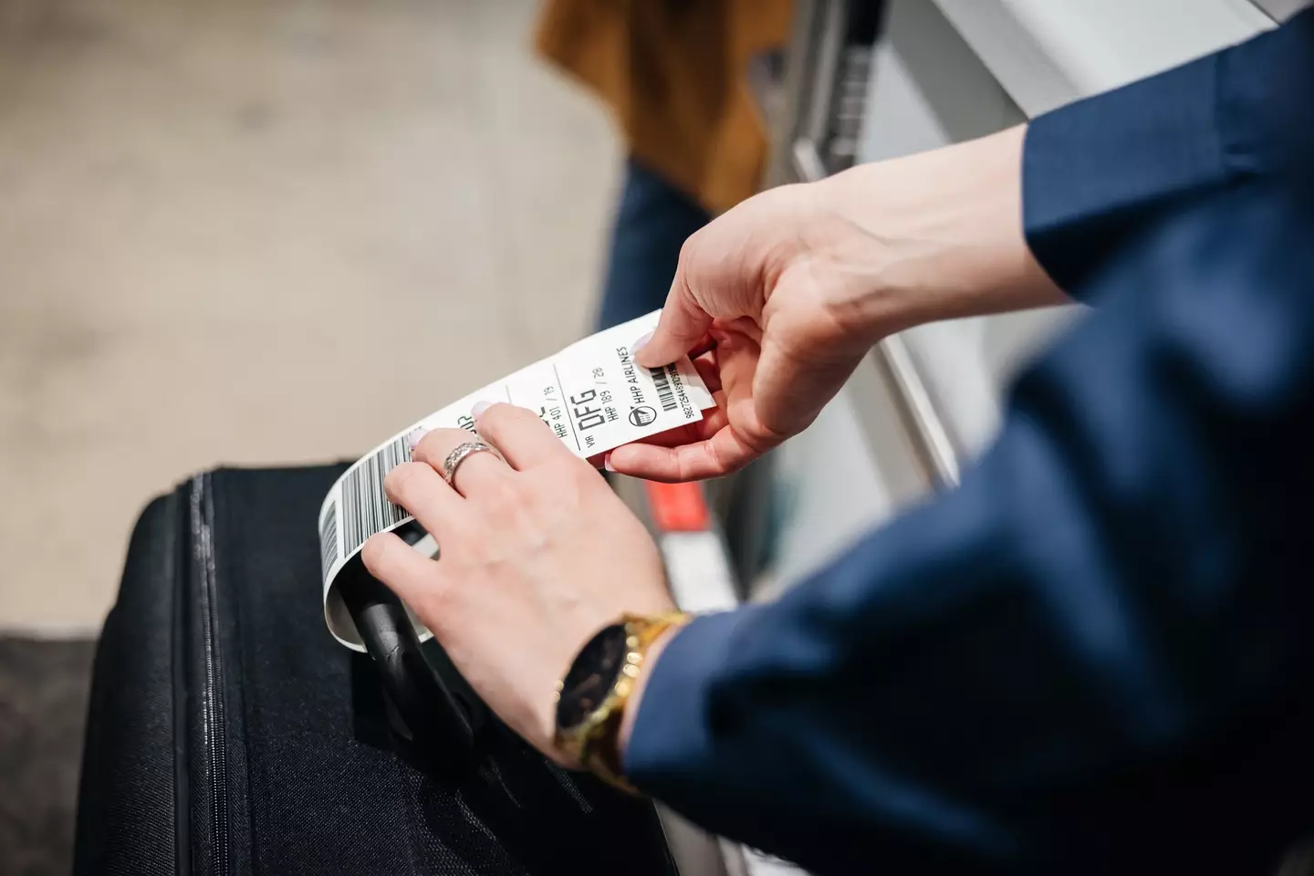 Make sure old labels are not on your bag (Getty Stock Images)