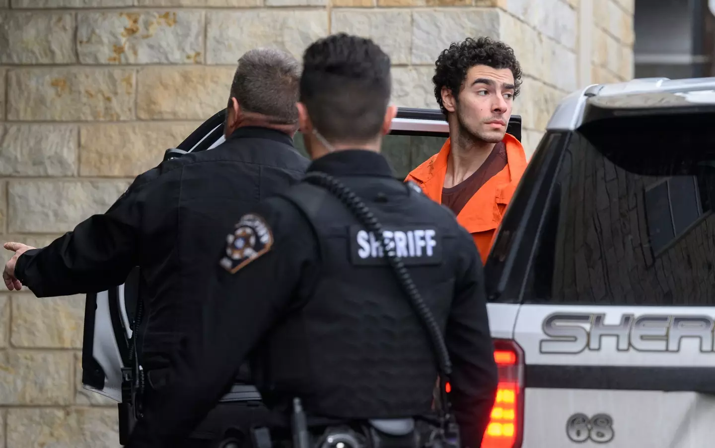 Luigi Mangione was charged on Monday night with murder following the death of UnitedHealthcare CEO Brian Thompson (Jeff Swensen/Getty Images)