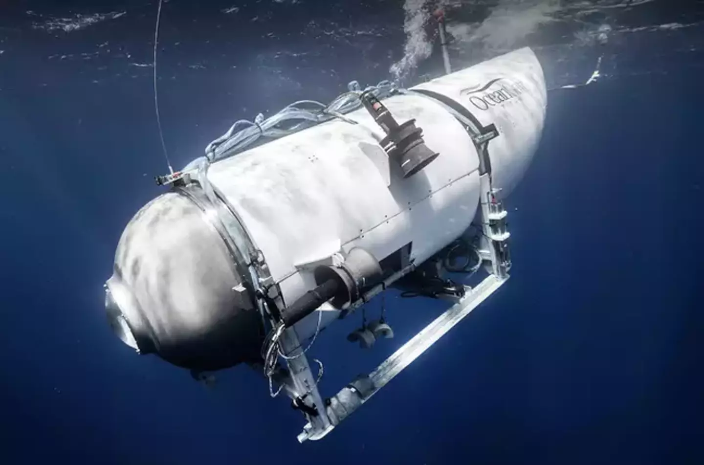 The Titan submersible.