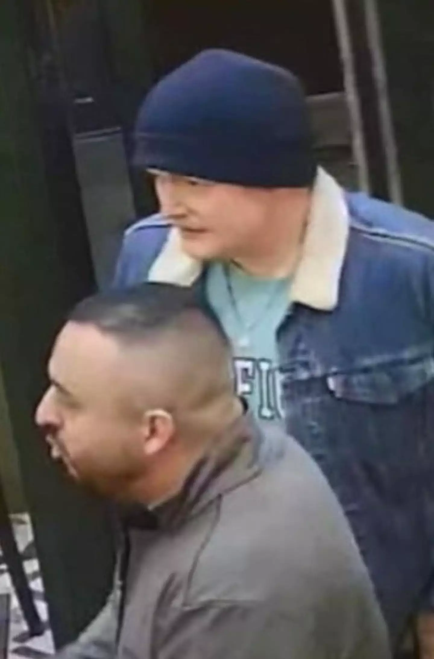 Police are looking for these two men.