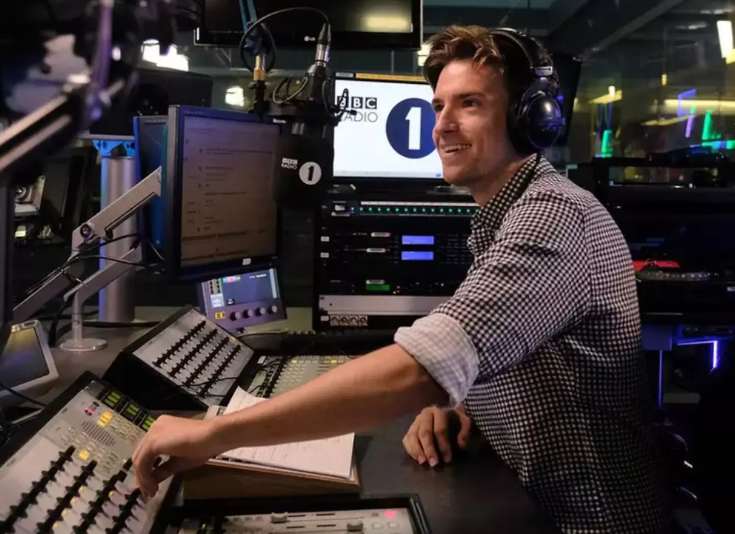 Let's be real, Greg James is a pro at this kind of thing (BBC)