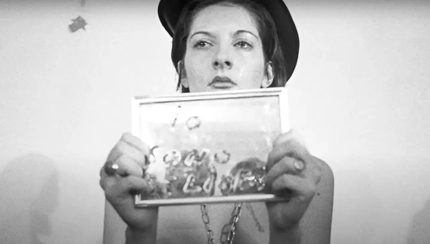 However the public would soon become more violent (Marina Abramović Institute/YouTube)