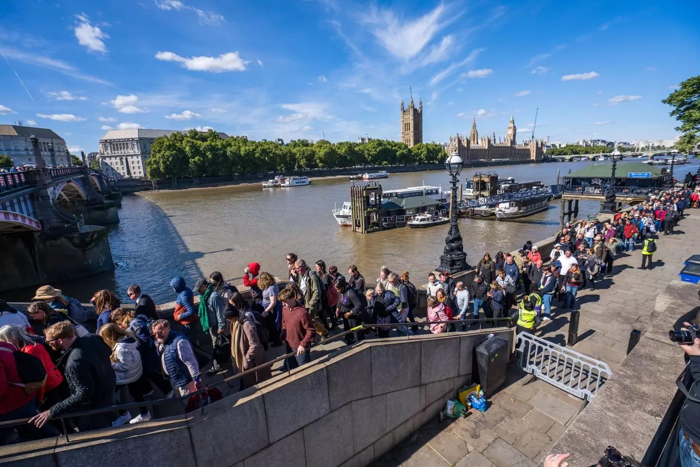 The queue wait-time went up to 24-hours.