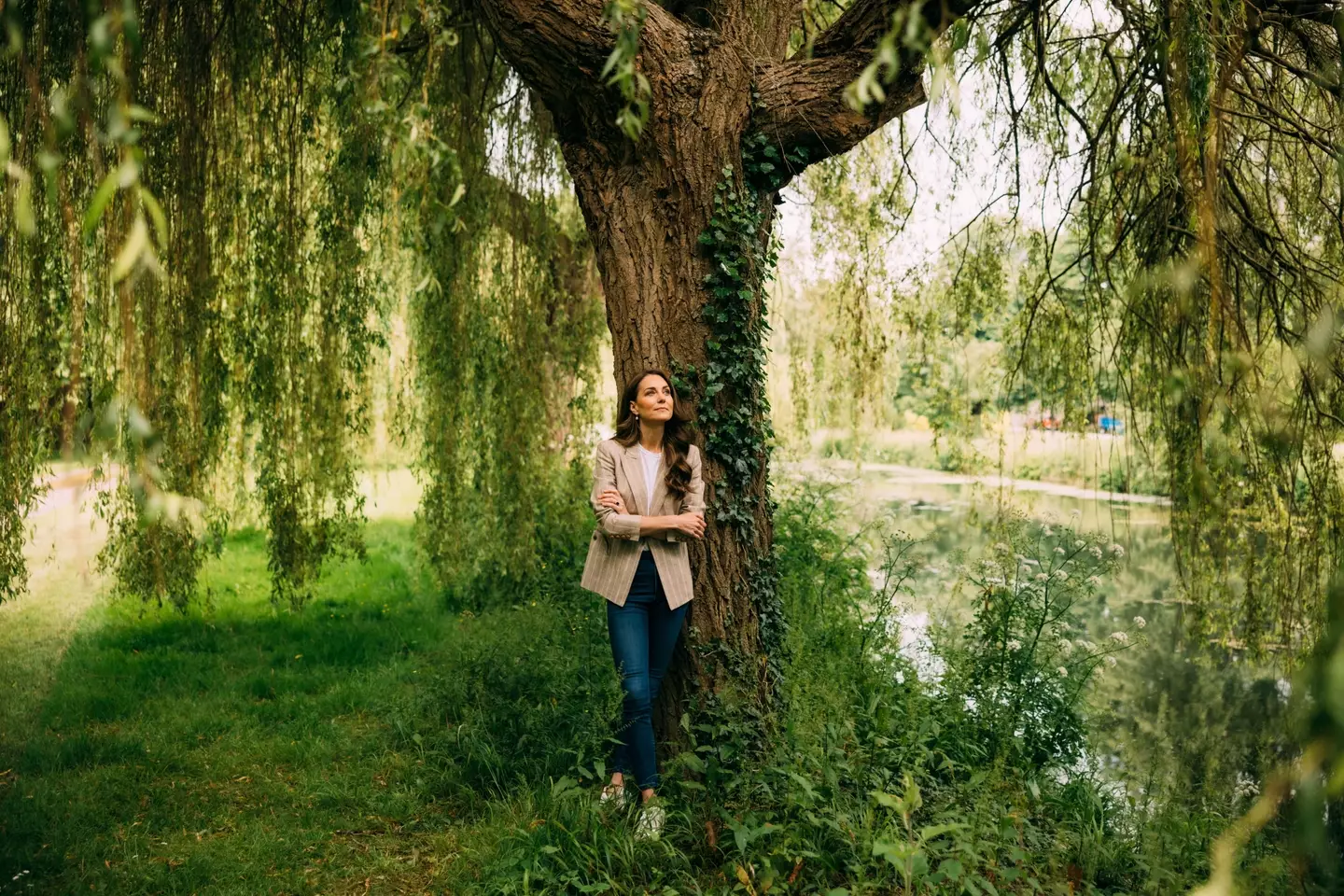Kate Middleton knows she is 'not out of the woods yet'. (PA/Matt Porteous)