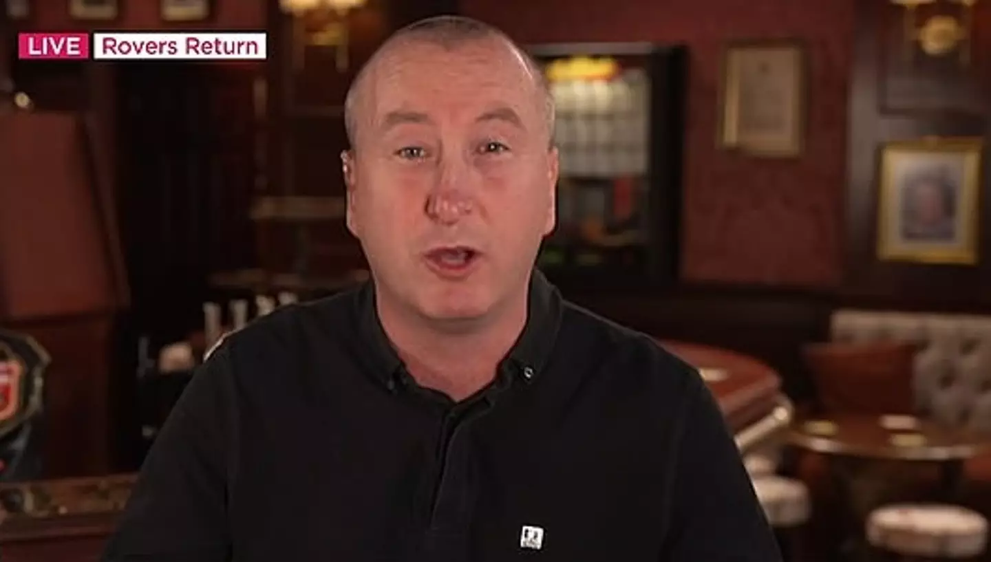 The former I'm A Celeb runner was not best pleased (ITV)