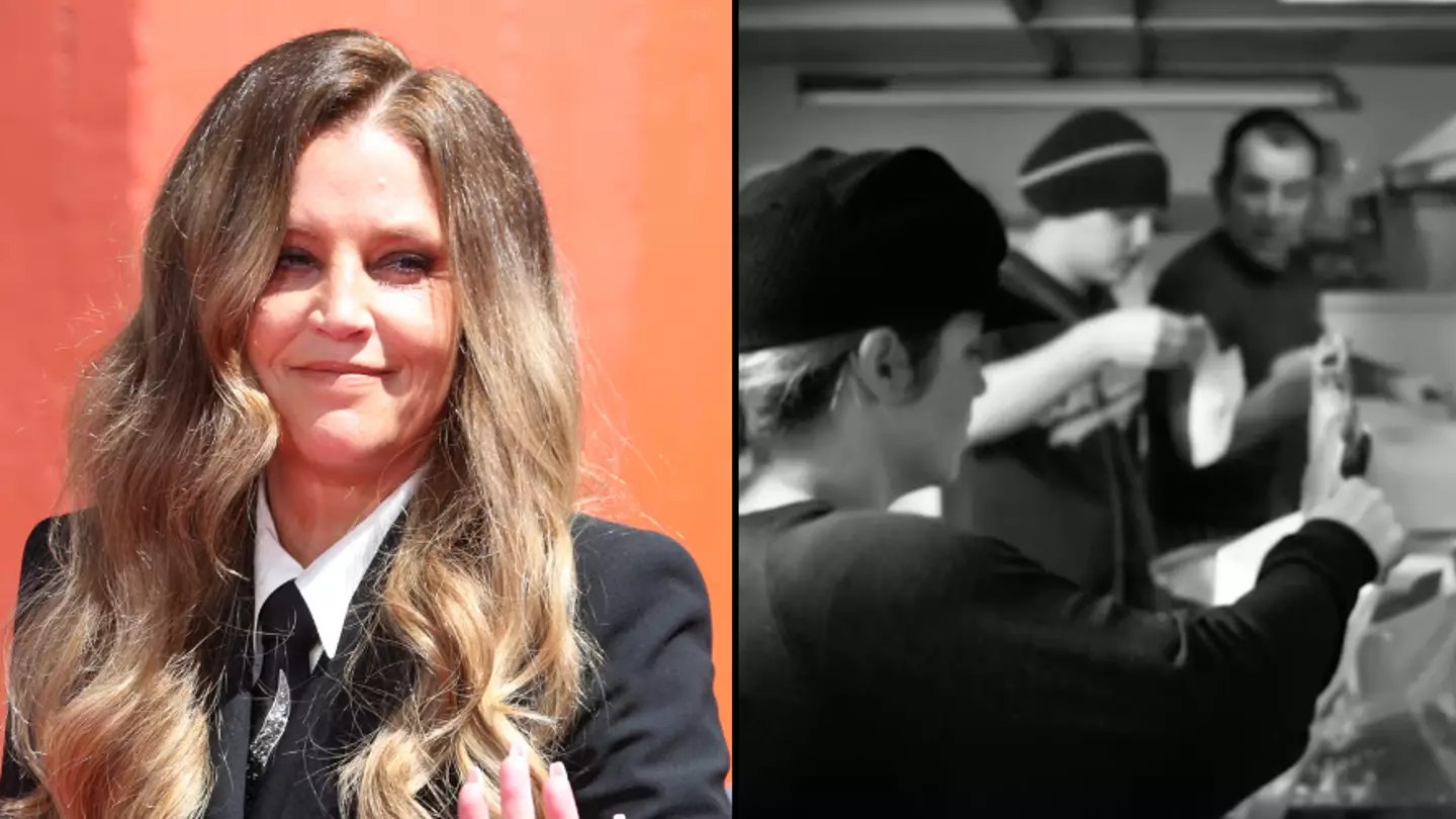 Lisa Marie Presley worked in a UK fish and chip van and no one ever knew