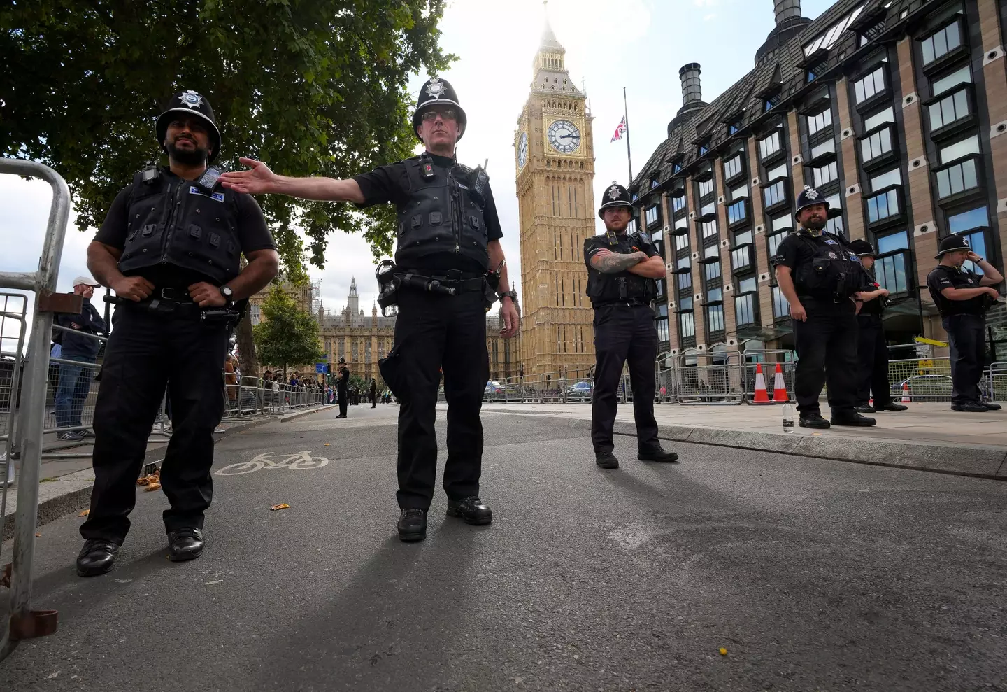 The Queen's funeral is the biggest policing operation in British history.