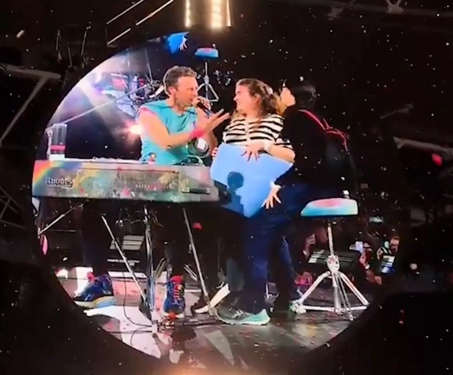 The two women later said that they briefly considered telling Martin that they were from Malta (X)