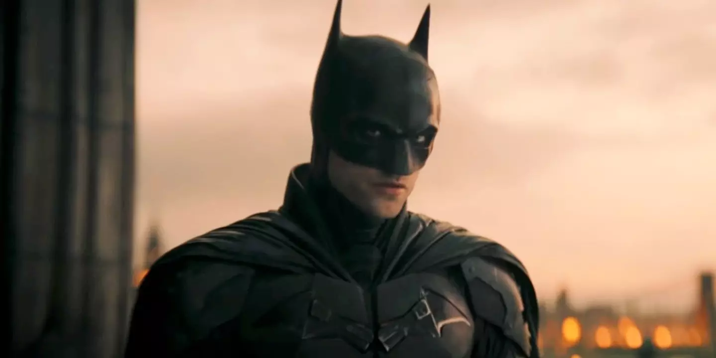 R-Patz in his fancy new Batsuit.