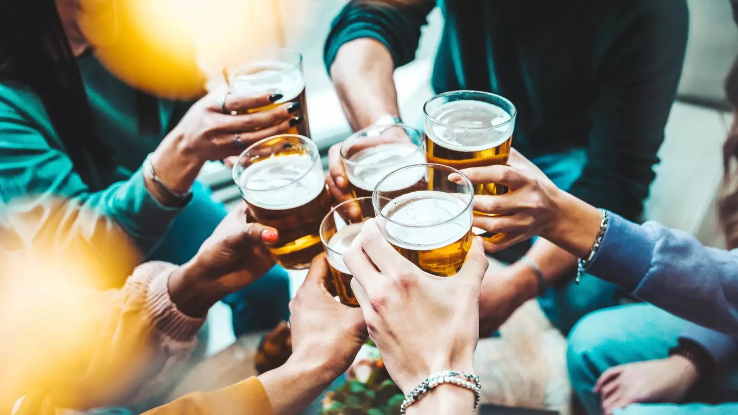 Drinking affects one area of your brain more than others (Getty Stock Photo)