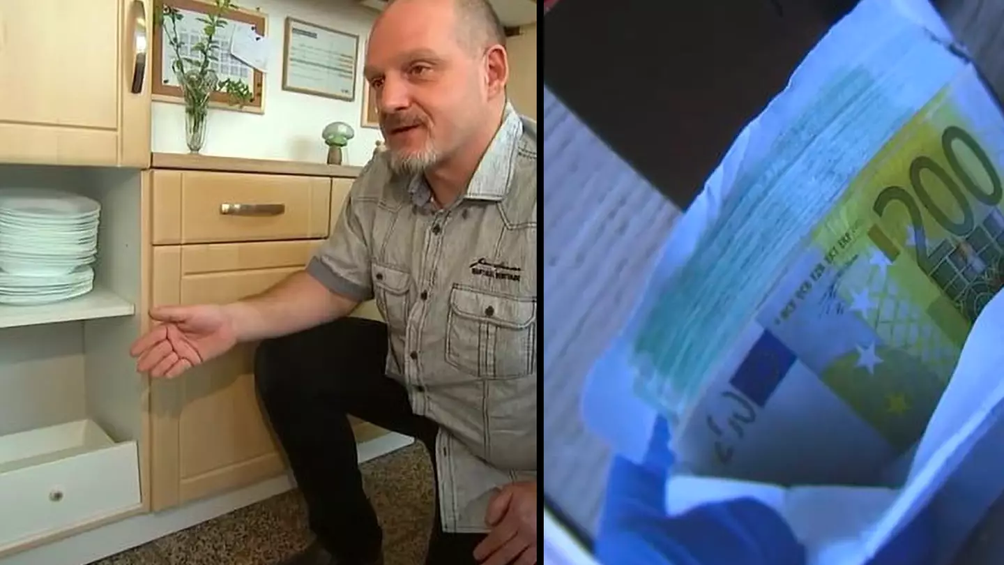 Man Finds Almost £130,000 In Cash In Kitchen Cabinets Bought From Ebay