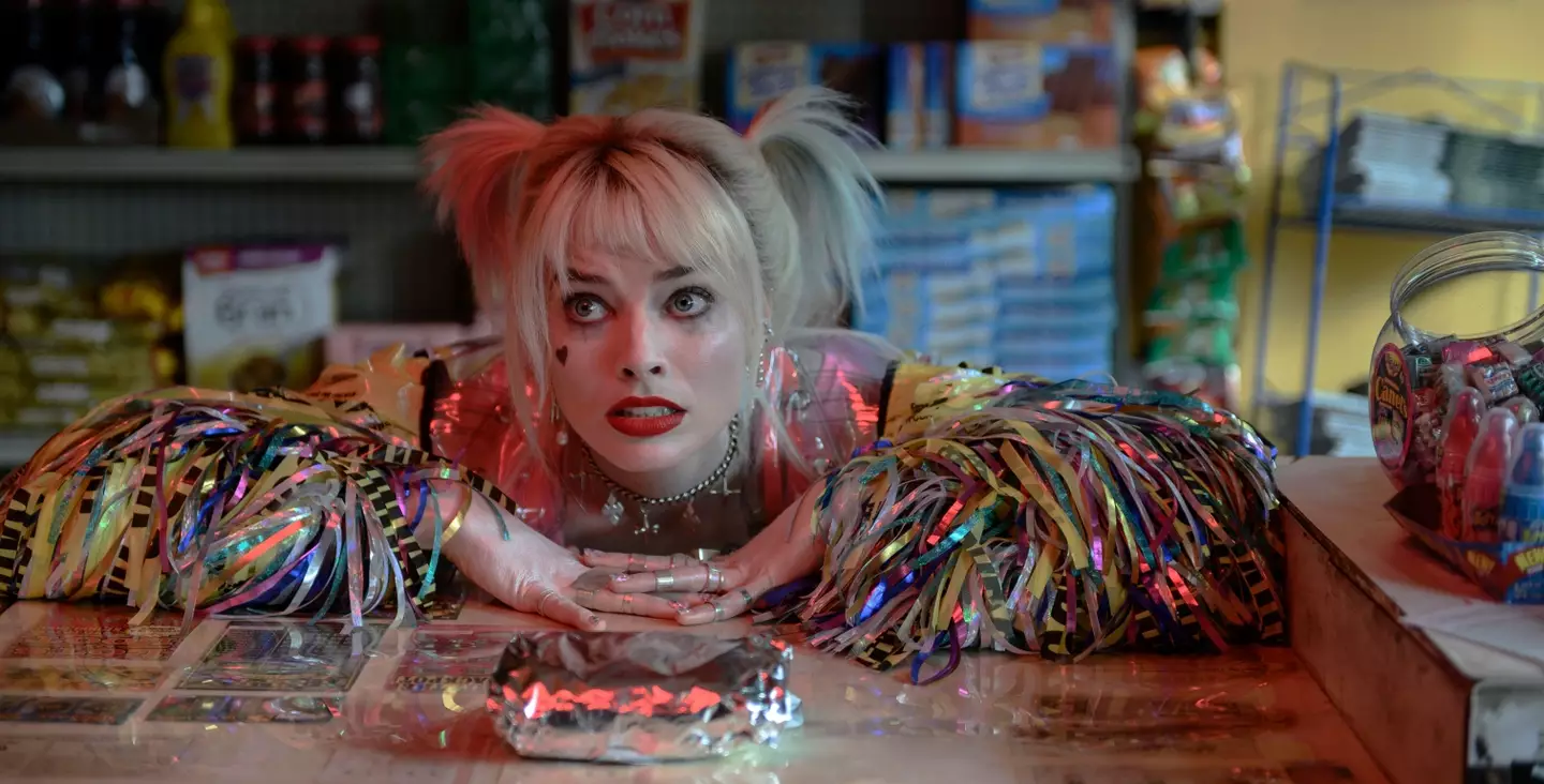 Margot Robbie as Harley Quinn in Birds of Prey (2020).
