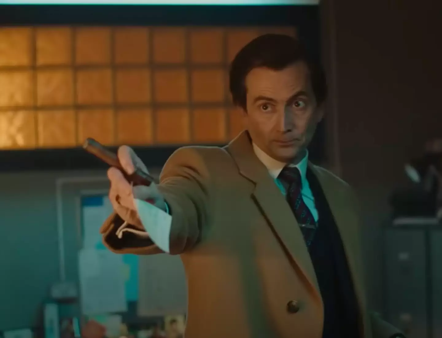 David Tennant said he injured himself twice while on-set (Hulu/Disney+)