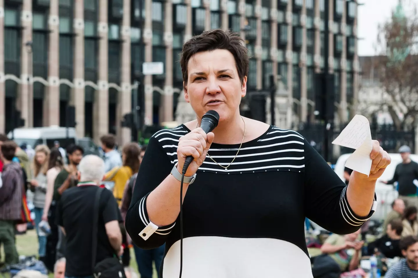 Labour MP Tonia Antoniazzi added the amendment to the Crime and Policing Bill (WIktor Szymanowicz/NurPhoto via Getty Images)