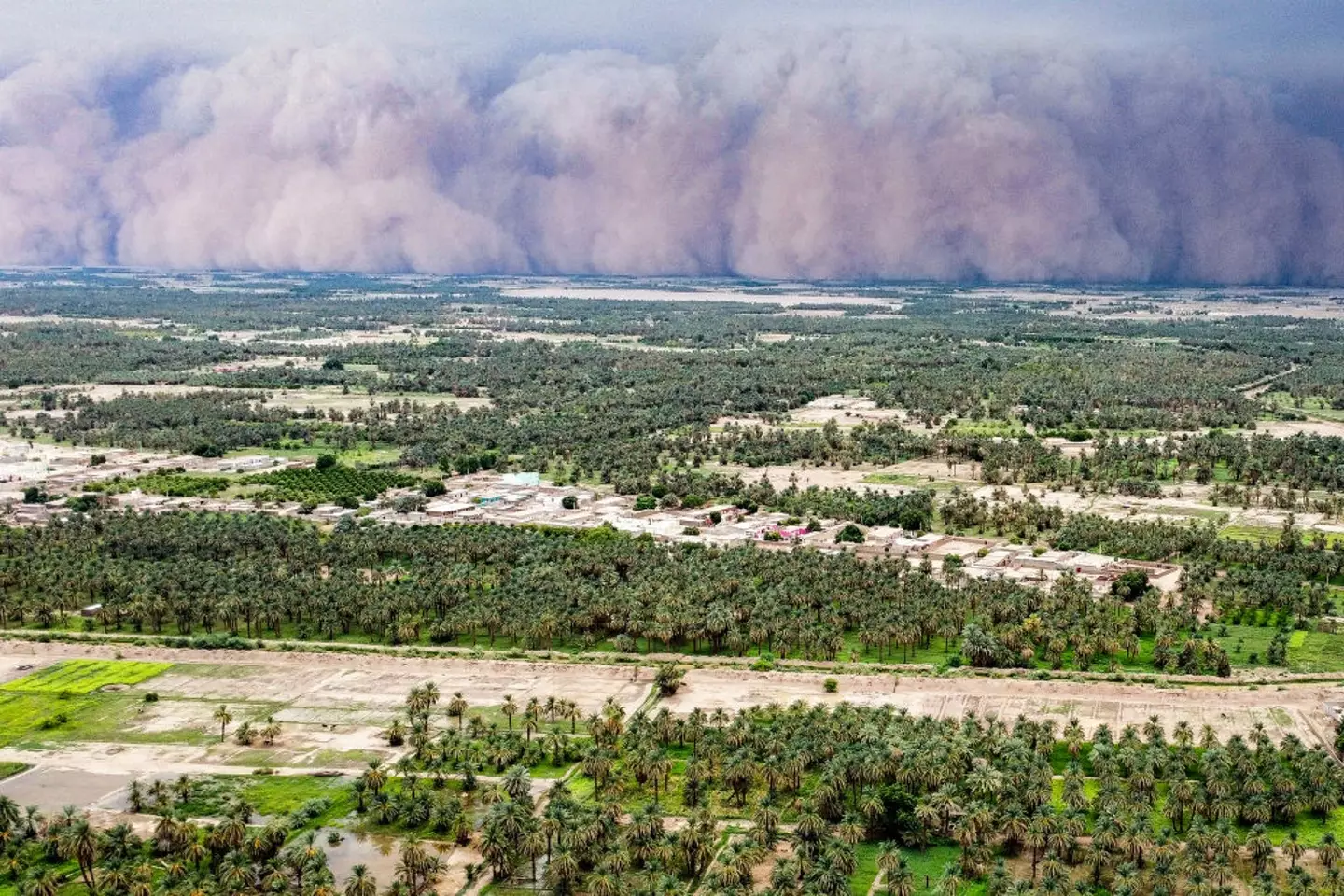 A haboob captured over Sudan in 2014 (AFP via Getty Images)