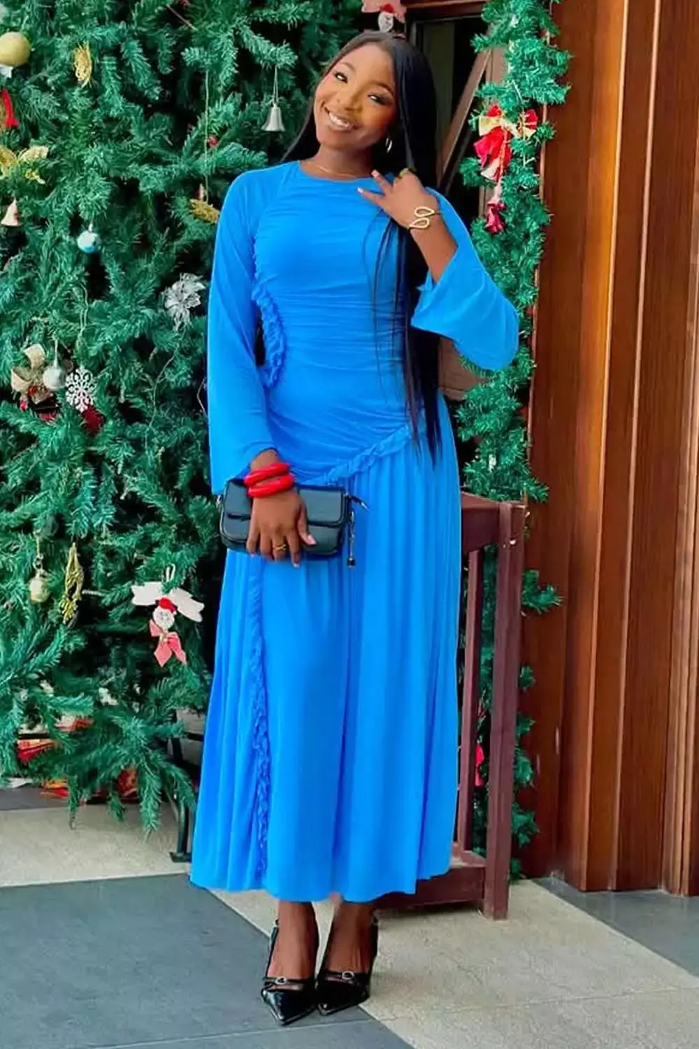 The 26-year-old was woken up by a snake bite and went to seek treatment (Instagram/@nanyah_music)