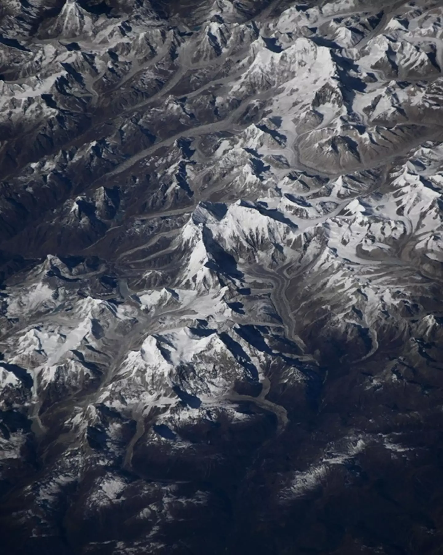 A full photo of the Everest photos (Butch Wilmore/NASA)