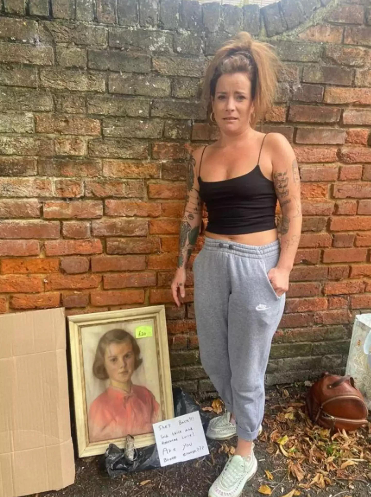 Zoe has bought the 'cursed' painting twice.