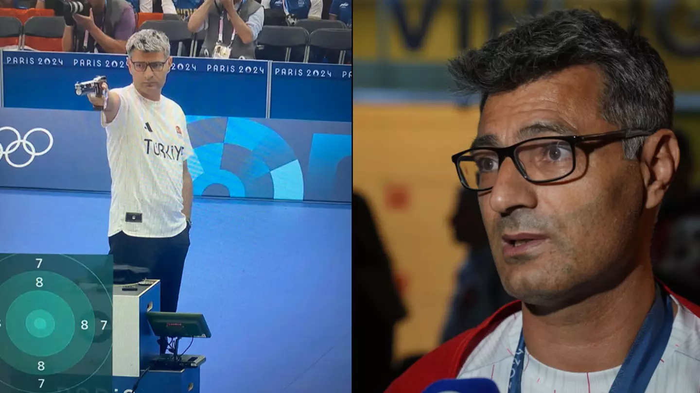 Iconic Olympic shooter who won silver medal with 'no equipment' explains why he didn't use any in first interview